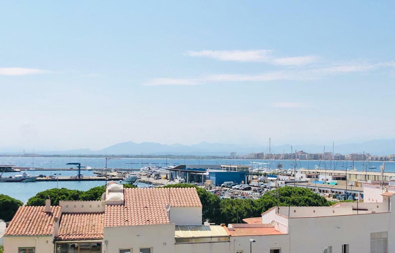 Roc Mar 7 2A - Apartamento Cerca Del Centro Y De La Playa - Terraza Con Vistas Al Mar Y Al Puerto Apartment Roses Luaran gambar